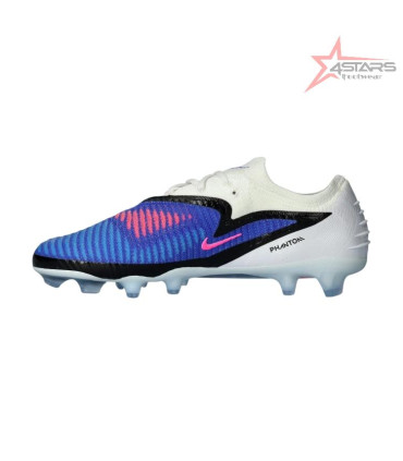 Nike Phantom 6 Low Elite FG Football Boots - Racer Blue/Pink Blast