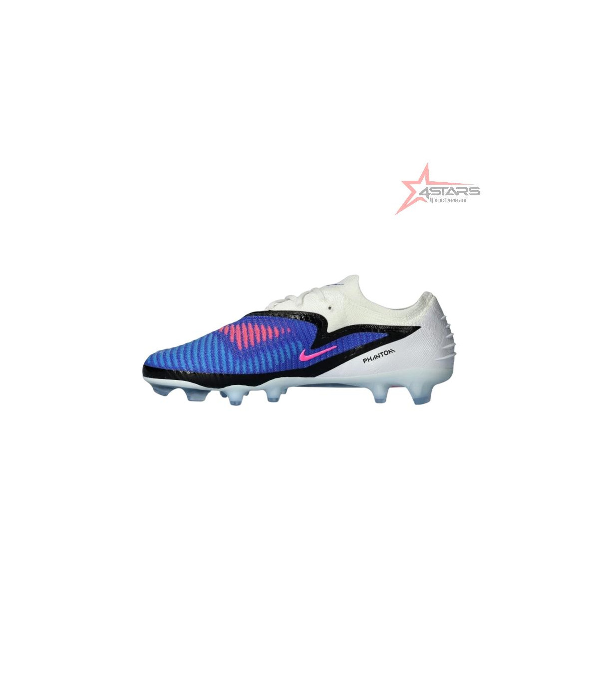 Nike Phantom 6 Low Elite FG Football Boots - Racer Blue/Pink Blast