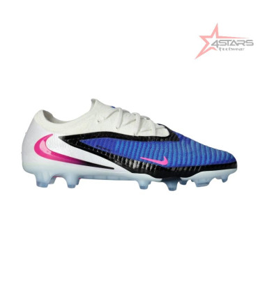 Nike Phantom 6 Low Elite FG Football Boots - Racer Blue/Pink Blast