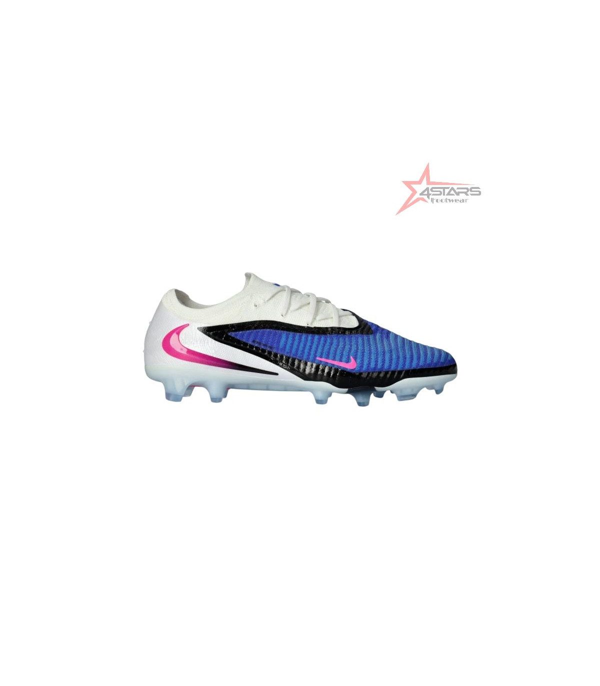 Nike Phantom 6 Low Elite FG Football Boots - Racer Blue/Pink Blast