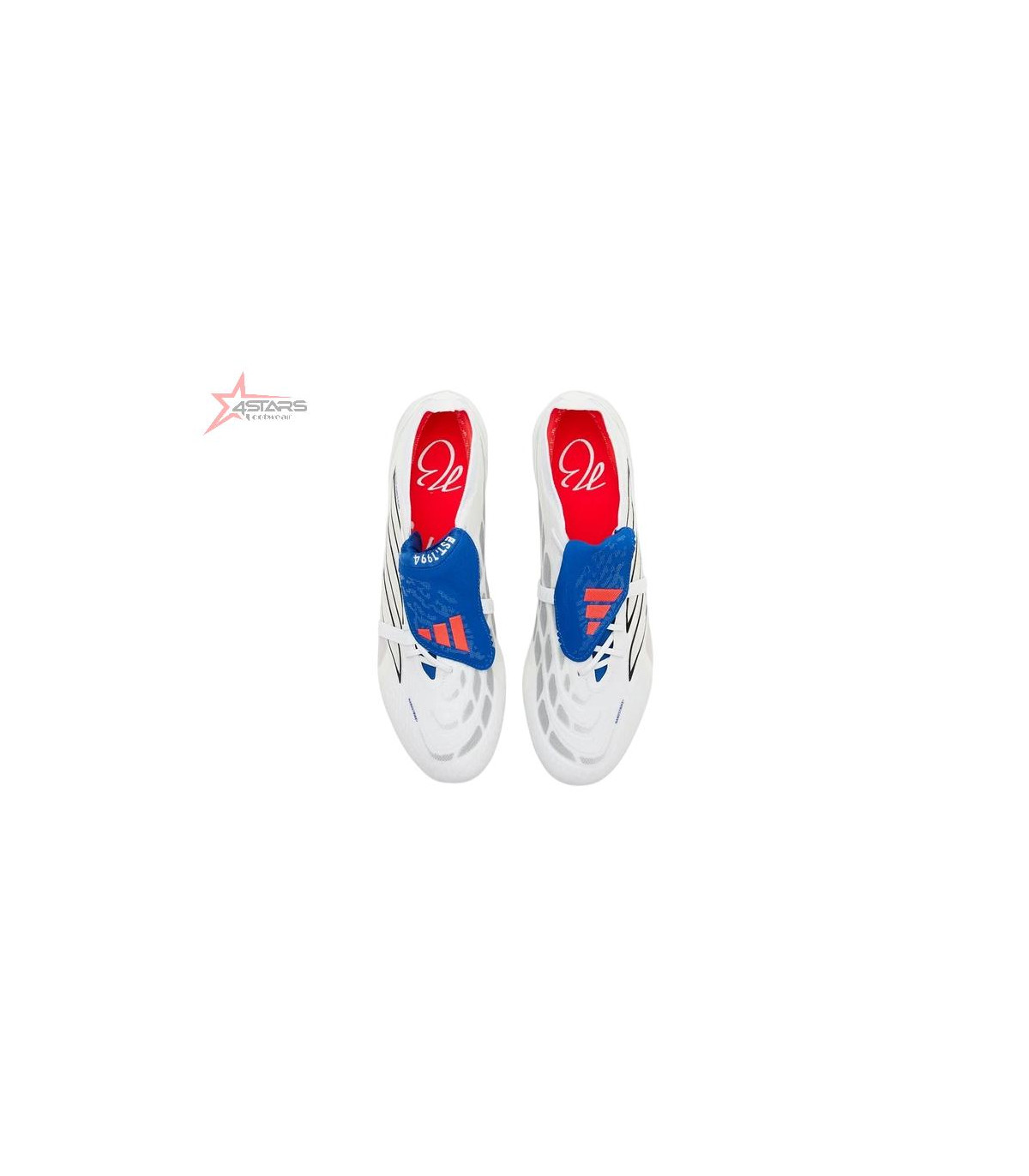 Adidas Predator Elite Fold-Over Tongue Jude Bellingham FG - White/Blue