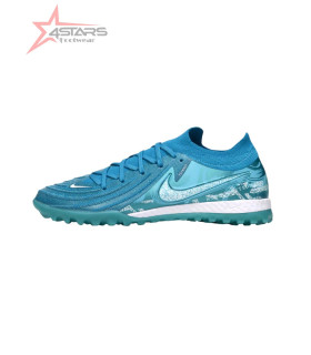 Nike Phantom Gx 2 TF Turf Football Boots - Blue/White