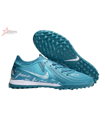 Nike Phantom Gx 2 TF Turf Football Boots - Blue/White