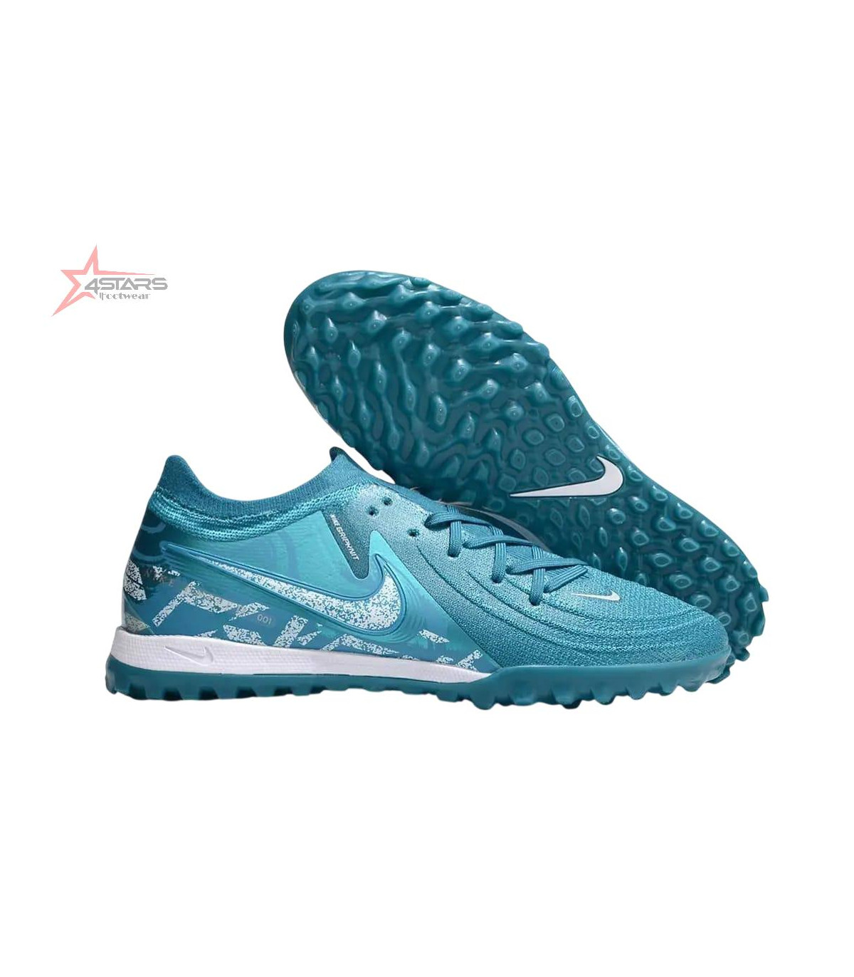 Nike Phantom Gx 2 TF Turf Football Boots - Blue/White