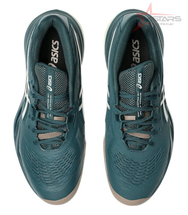 Asics GEL-RESOLUTION X Tennis Shoes - Saxon Green/Birch