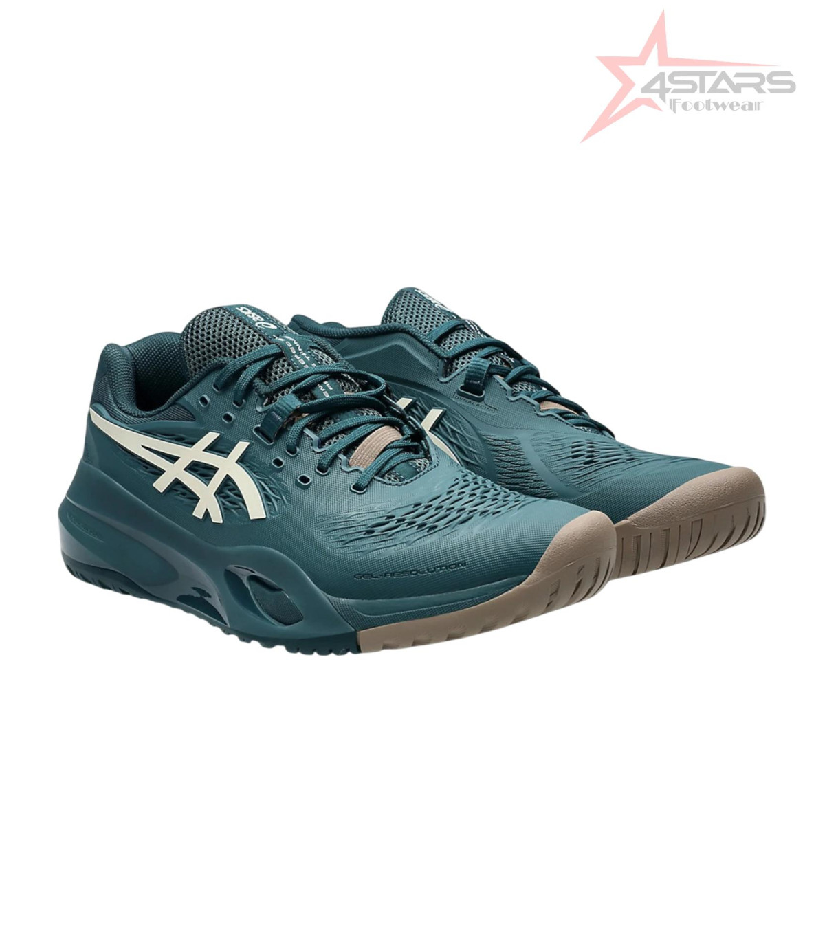 Asics GEL-RESOLUTION X Tennis Shoes - Saxon Green/Birch