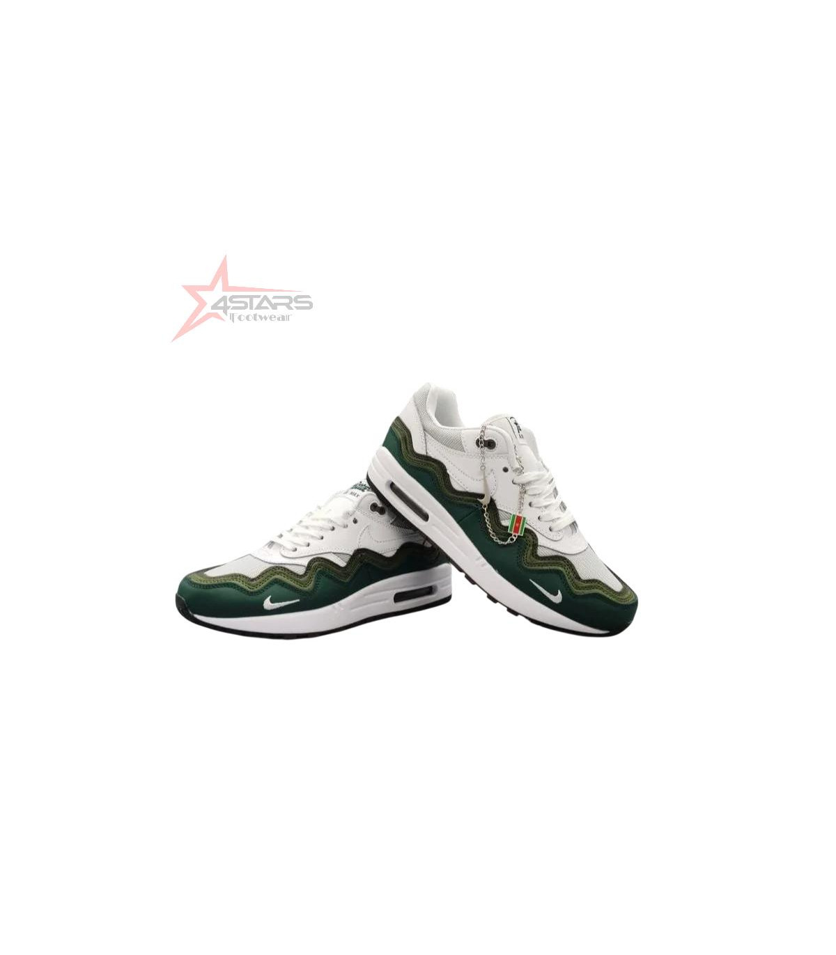 Nike Air Max 1 Patta - White/Green