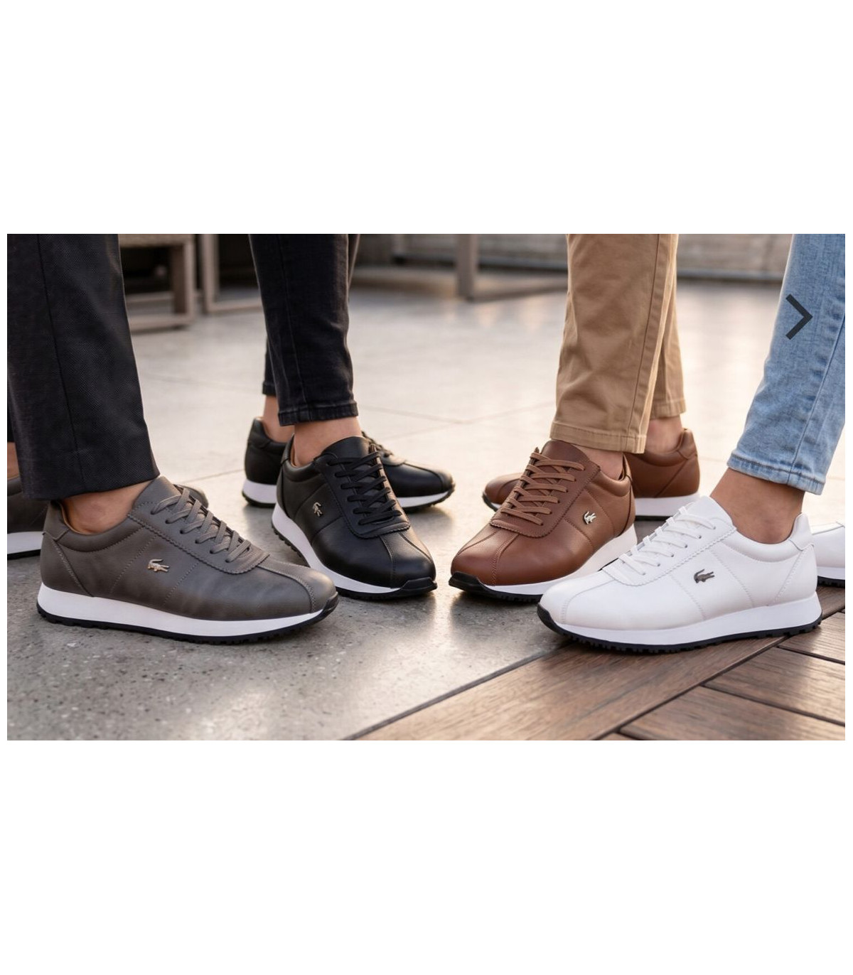 Lacoste Leather Smart Casuals