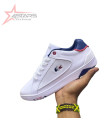 Lacoste Mens Deviation II Trainers - White/Navy Blue