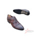 Sergio Mazzola Genuine Leather Slim Sole Laced Oxford Shoes