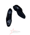 Billionaire Genuine Leather Official Shoes - Black