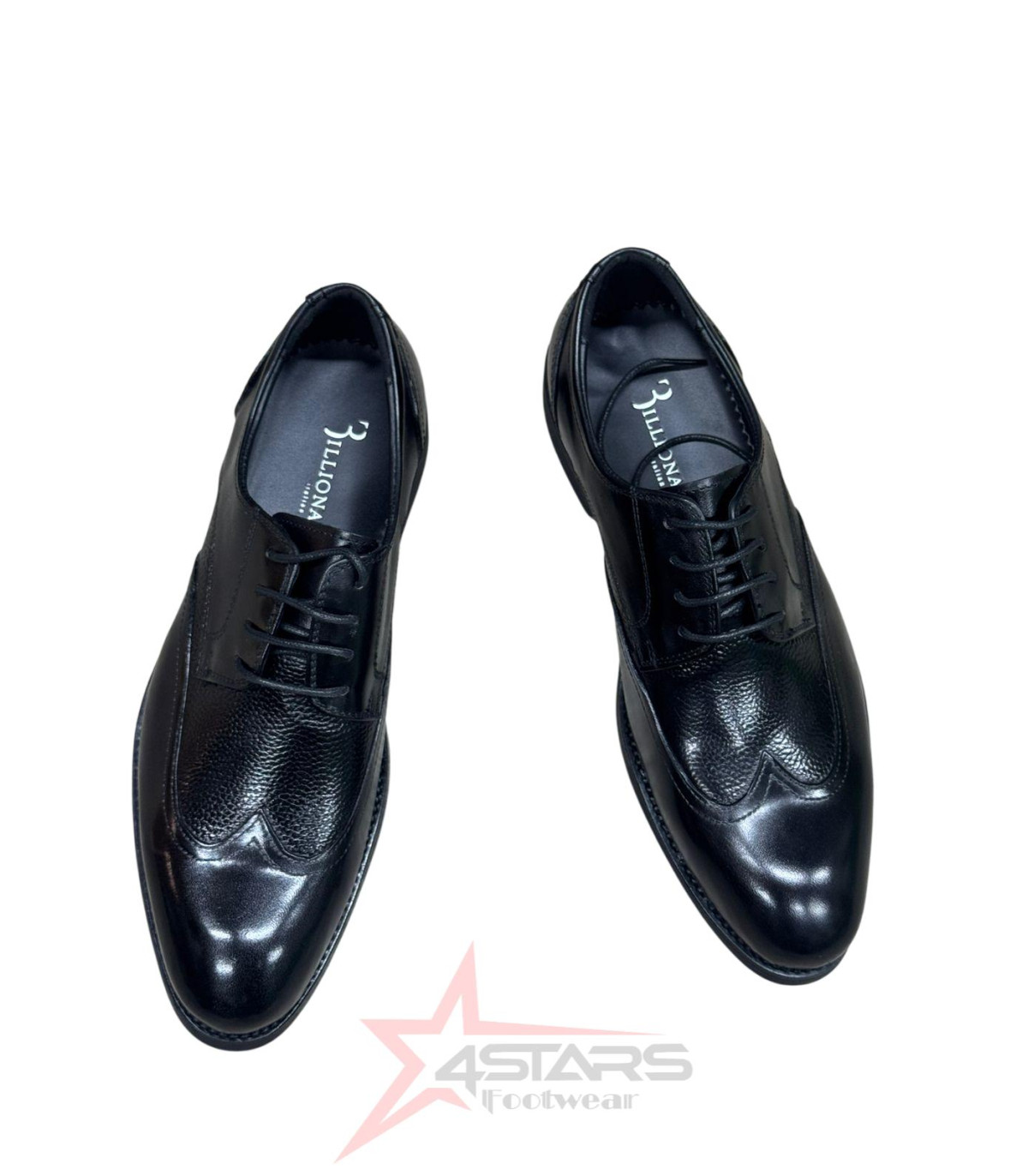 Billionaire Genuine Leather Laced Formal Shoes