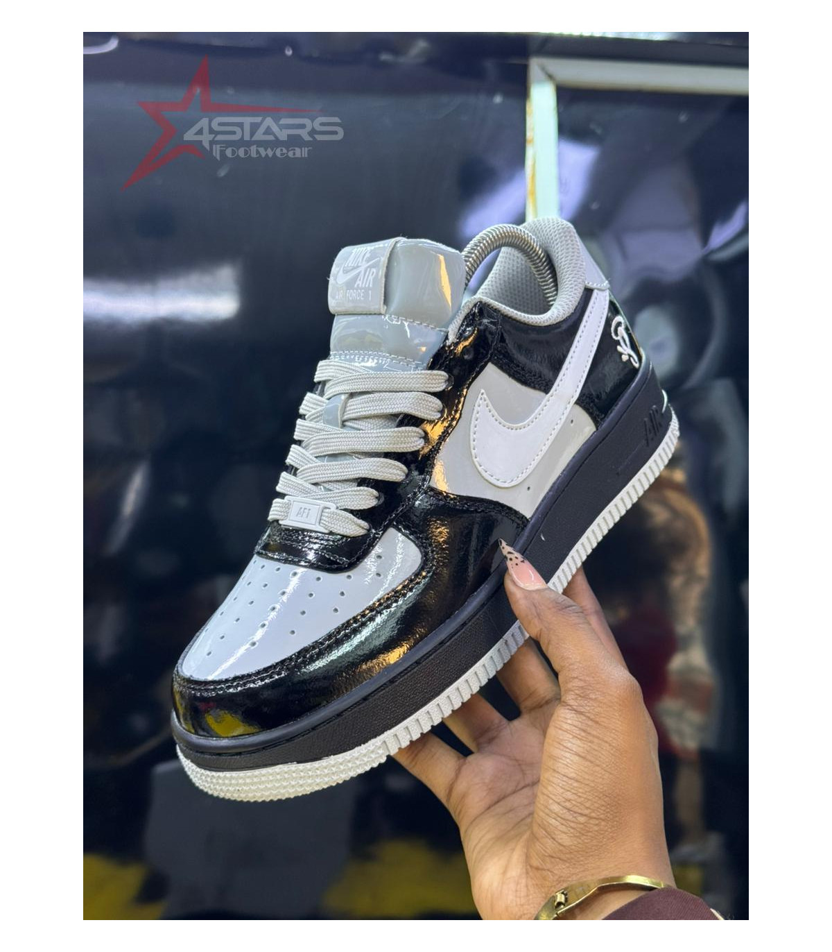 Syna Central Cee x Nike Airforce 1 “Smoke Grey”