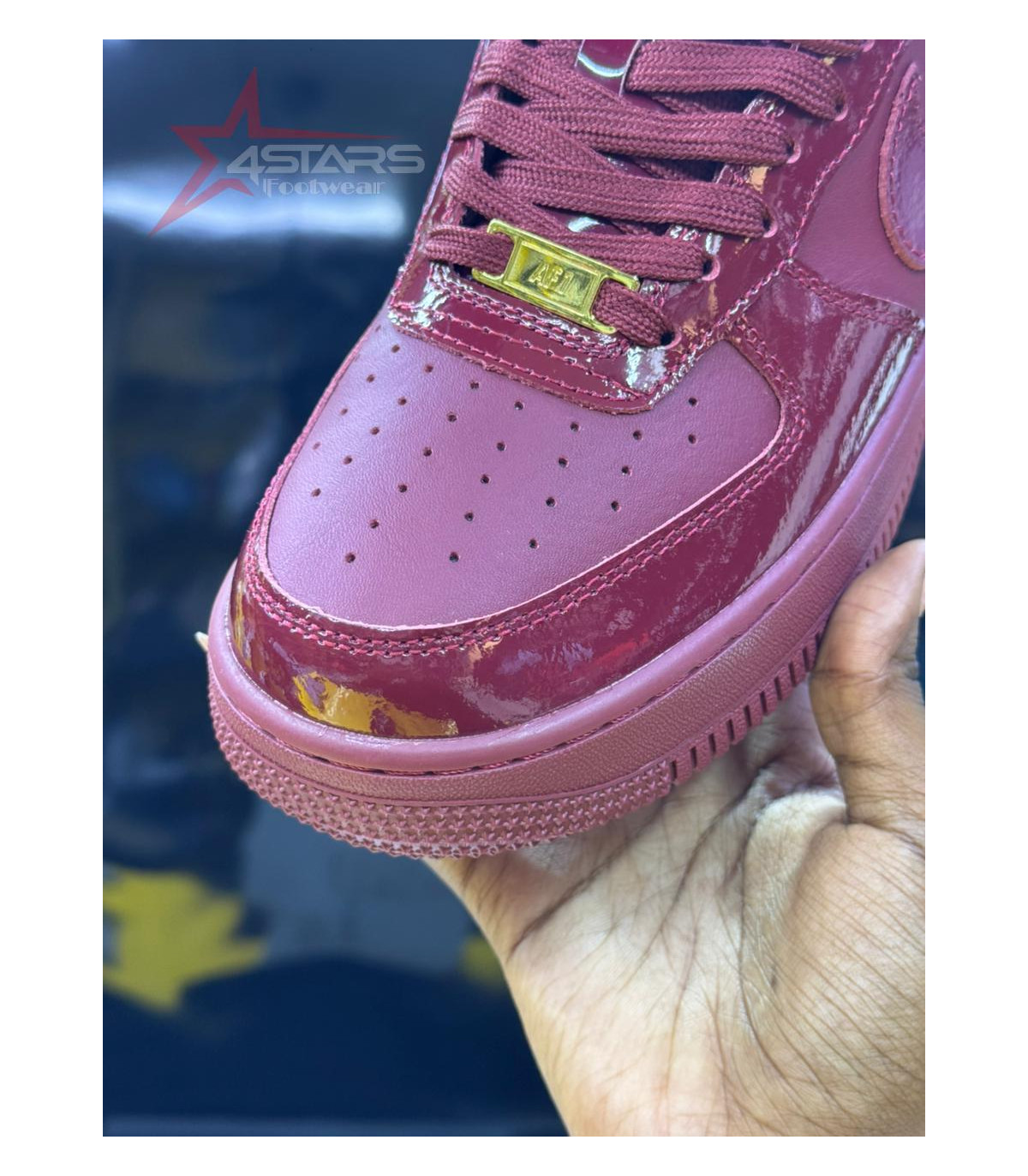 Syna Central Cee x Nike Airforce 1 “Dark Beetroot”