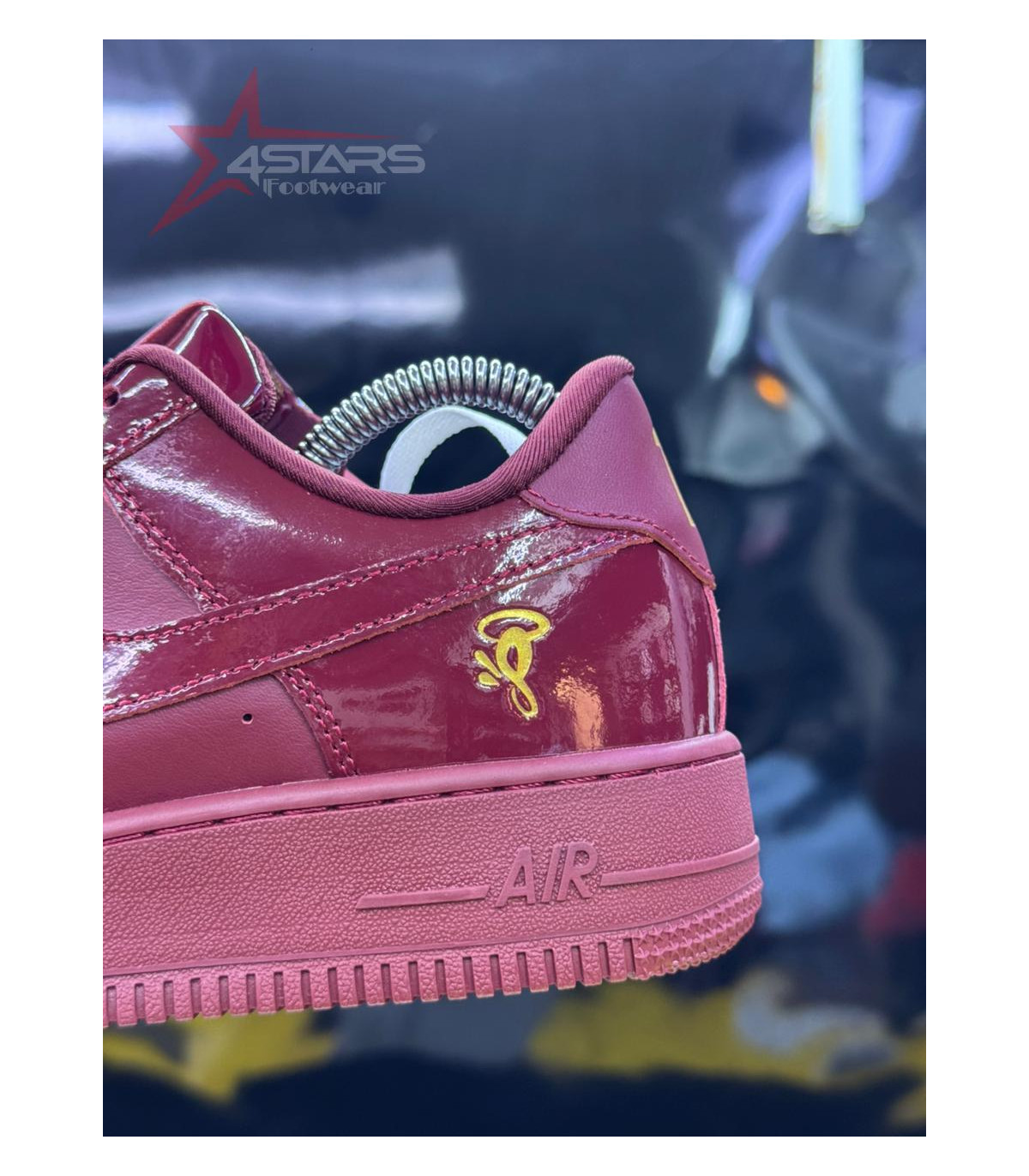 Syna Central Cee x Nike Airforce 1 “Dark Beetroot”