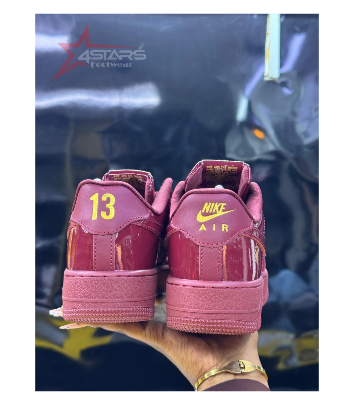 Syna Central Cee x Nike Airforce 1 “Dark Beetroot”
