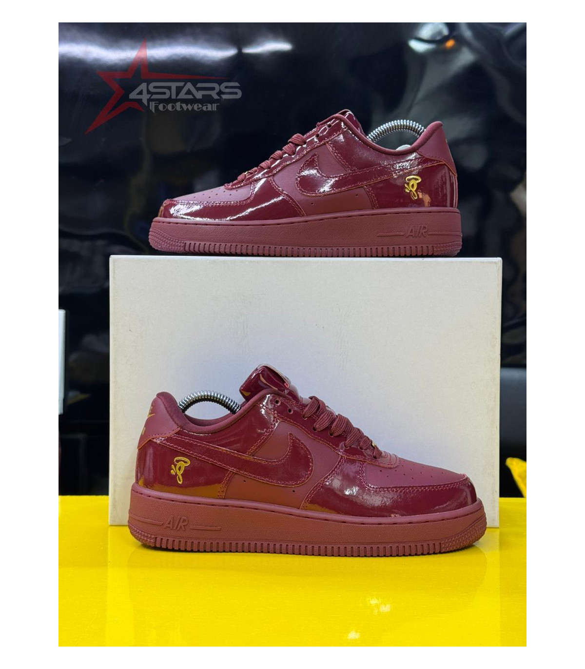 Syna Central Cee x Nike Airforce 1 “Dark Beetroot”