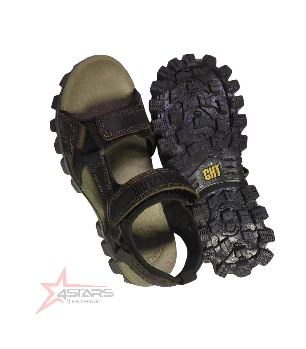 CHT Open Shoes - Dark Brown