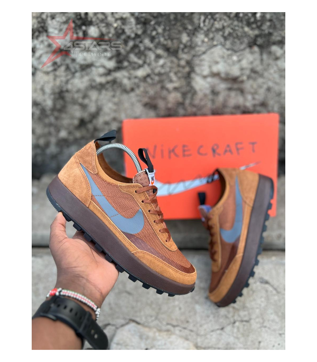 Tom Sachs NikeCraft General Purpose Shoe Field Brown