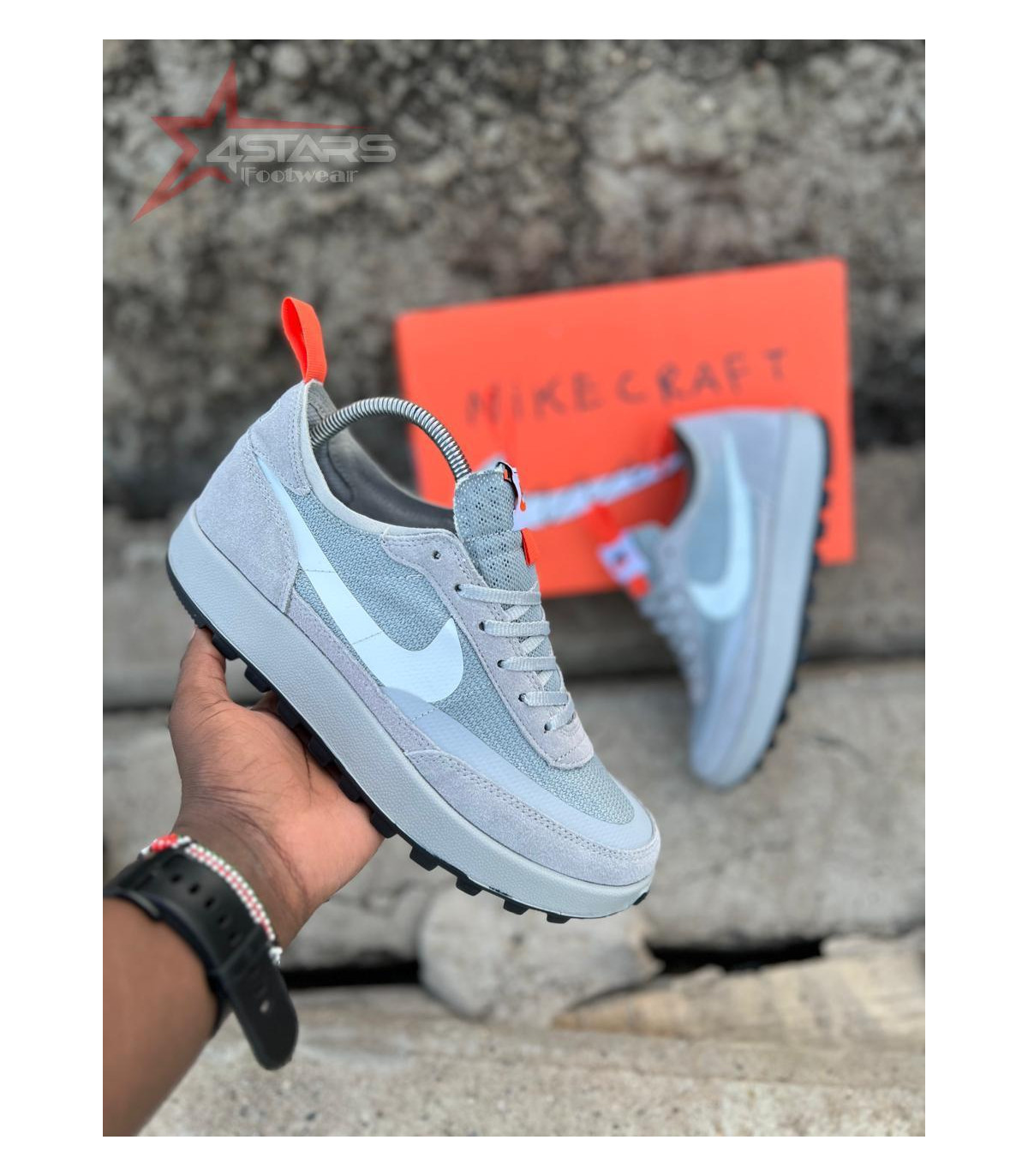 Tom Sachs x NikeCraft "General Purpose Shoe" Grey