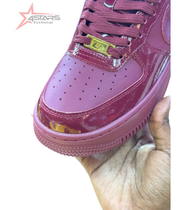 Syna Central Cee x Nike Airforce 1 “Dark Beetroot”