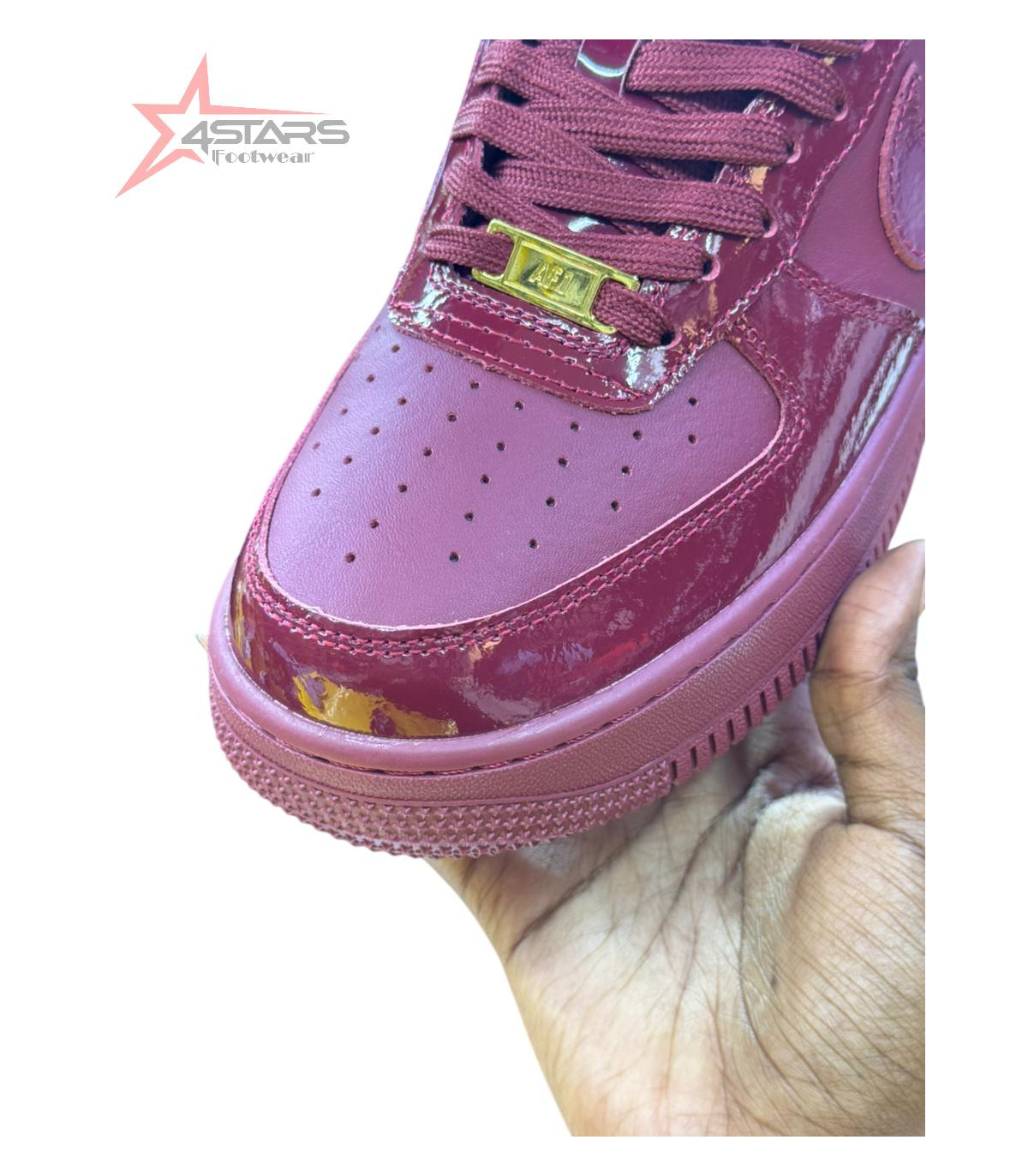 Syna Central Cee x Nike Airforce 1 “Dark Beetroot”