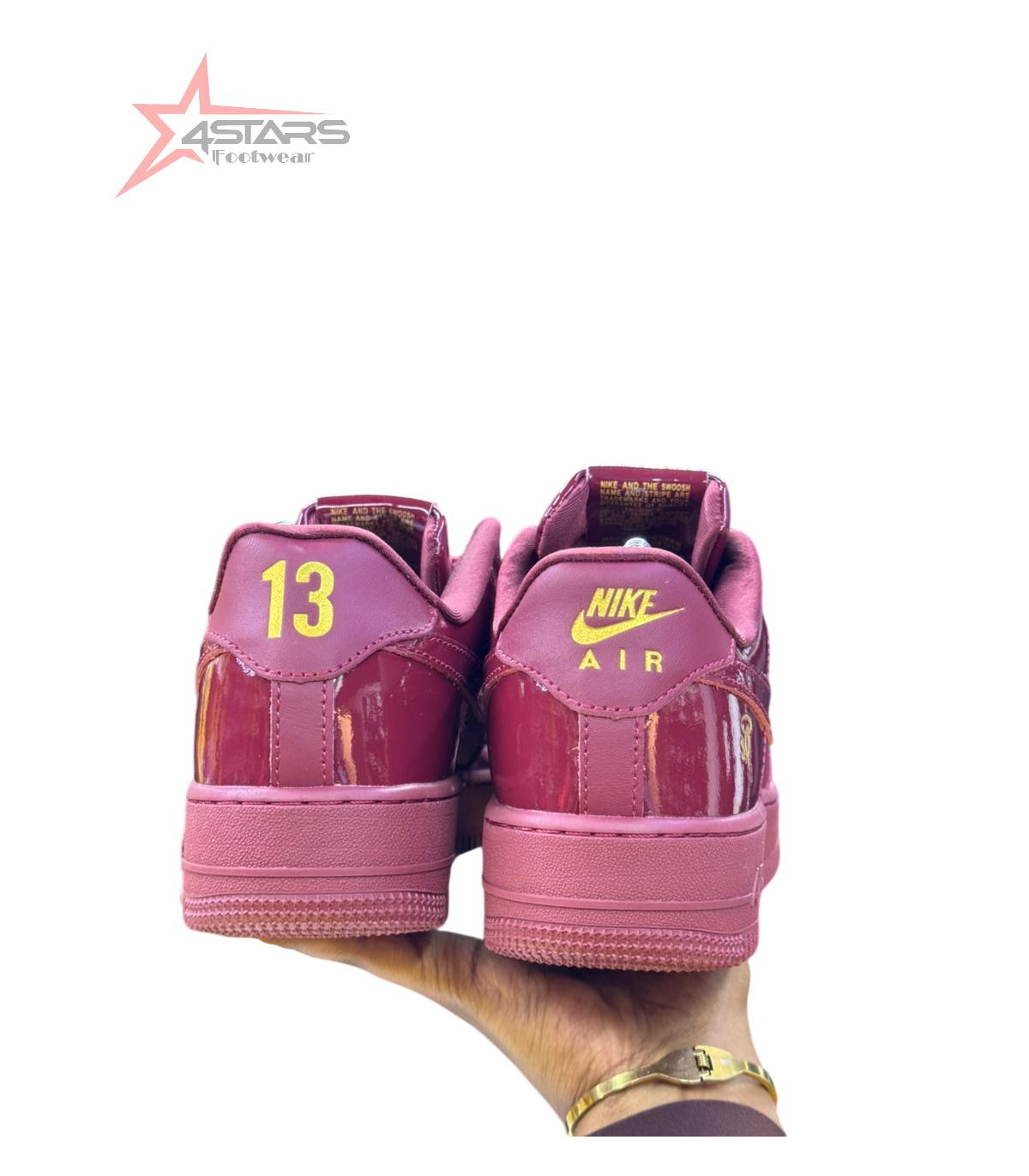 Syna Central Cee x Nike Airforce 1 “Dark Beetroot”