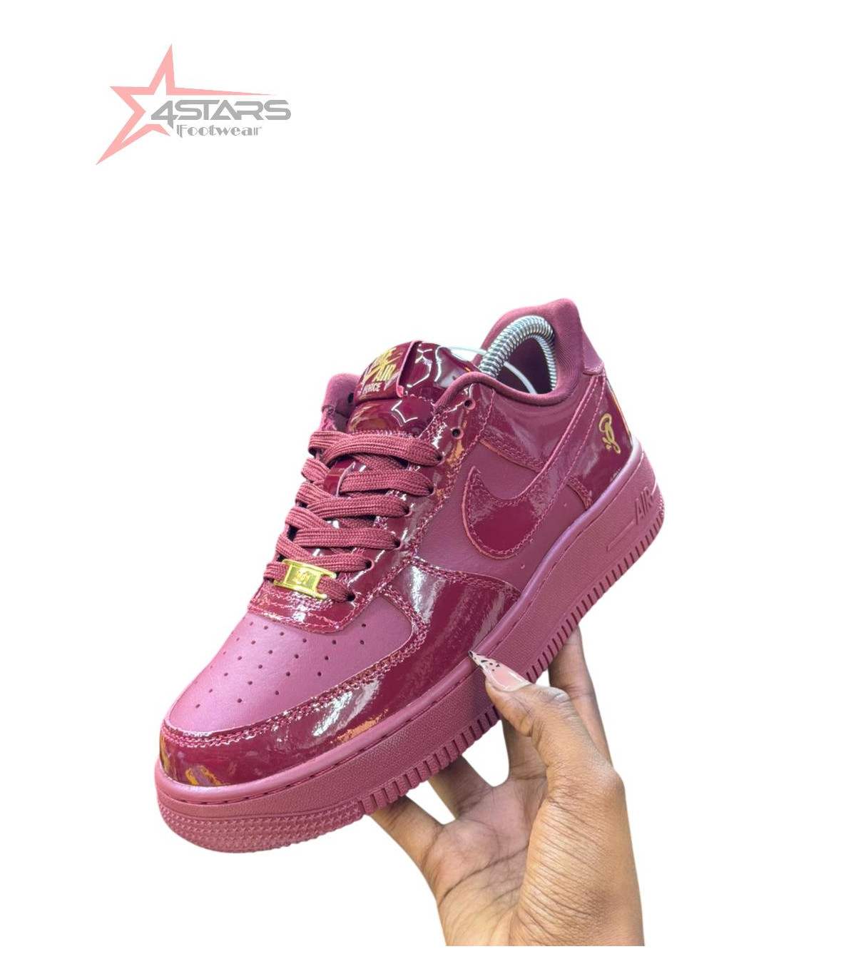 Syna Central Cee x Nike Airforce 1 “Dark Beetroot”