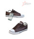 Converse Leather Shoes Low Top - Brown/White