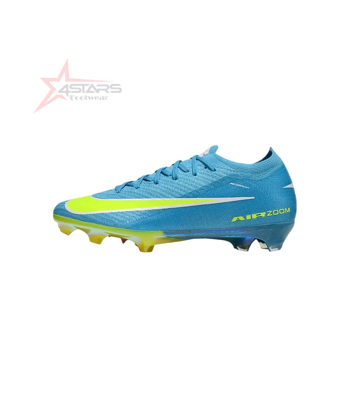 Nike Air Zoom Mercurial Vapor 16 Elite FG Soccer Cleats - Blue/Green/Pink