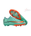Nike Air Zoom Mercurial Vapor 16 Elite FG Firm Ground Soccer Cleats - Green/Aqua Splash/Coral Burst