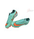 Nike Air Zoom Mercurial Vapor 16 Elite FG Firm Ground Soccer Cleats - Green/Aqua Splash/Coral Burst