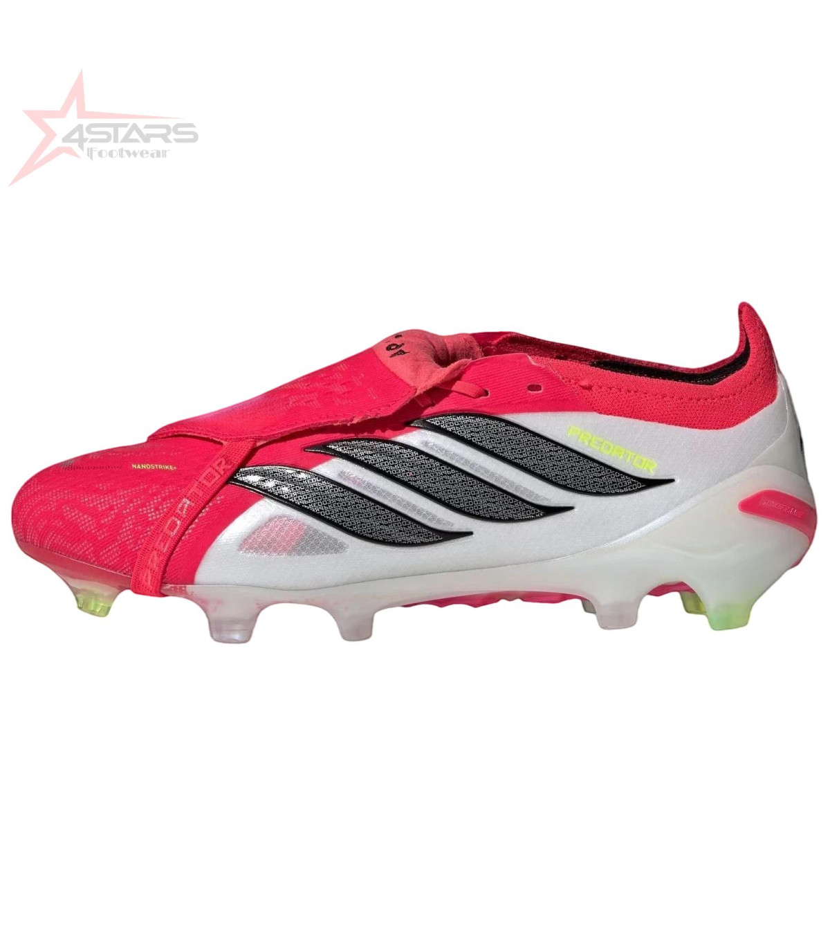 Adidas Predator Elite Fold Over Tongue FG Lucid Red/Core Black/Cloud White