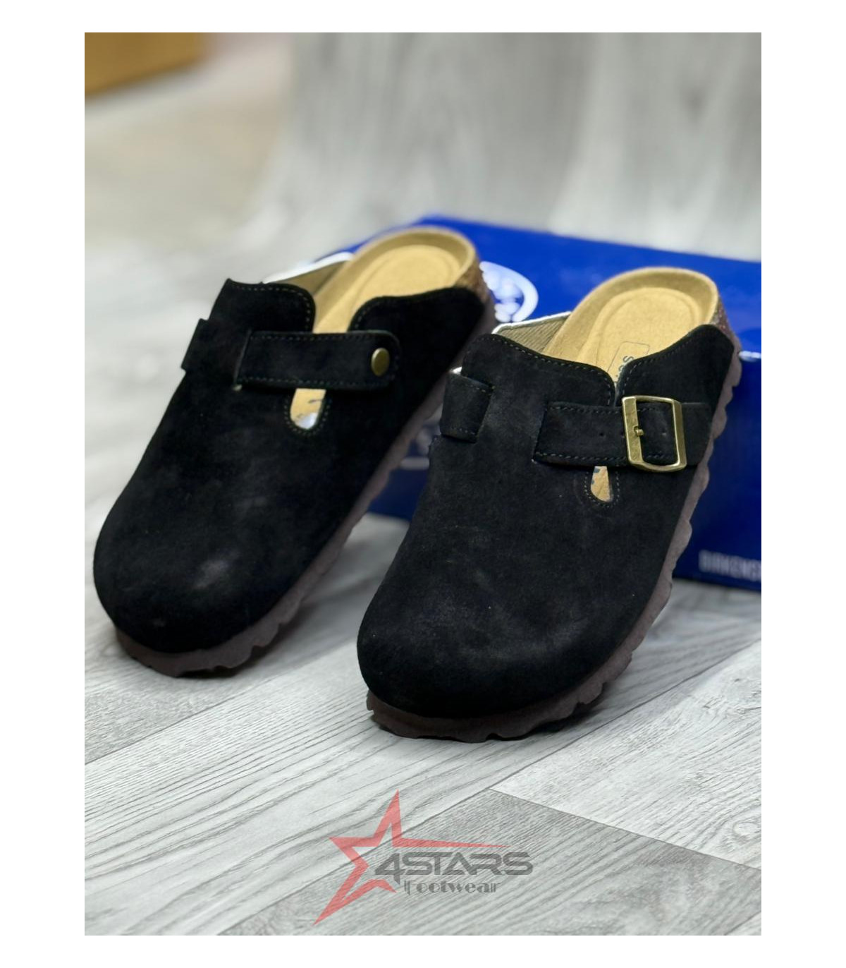 Generic Birkenstock Slip On Suede Clogs
