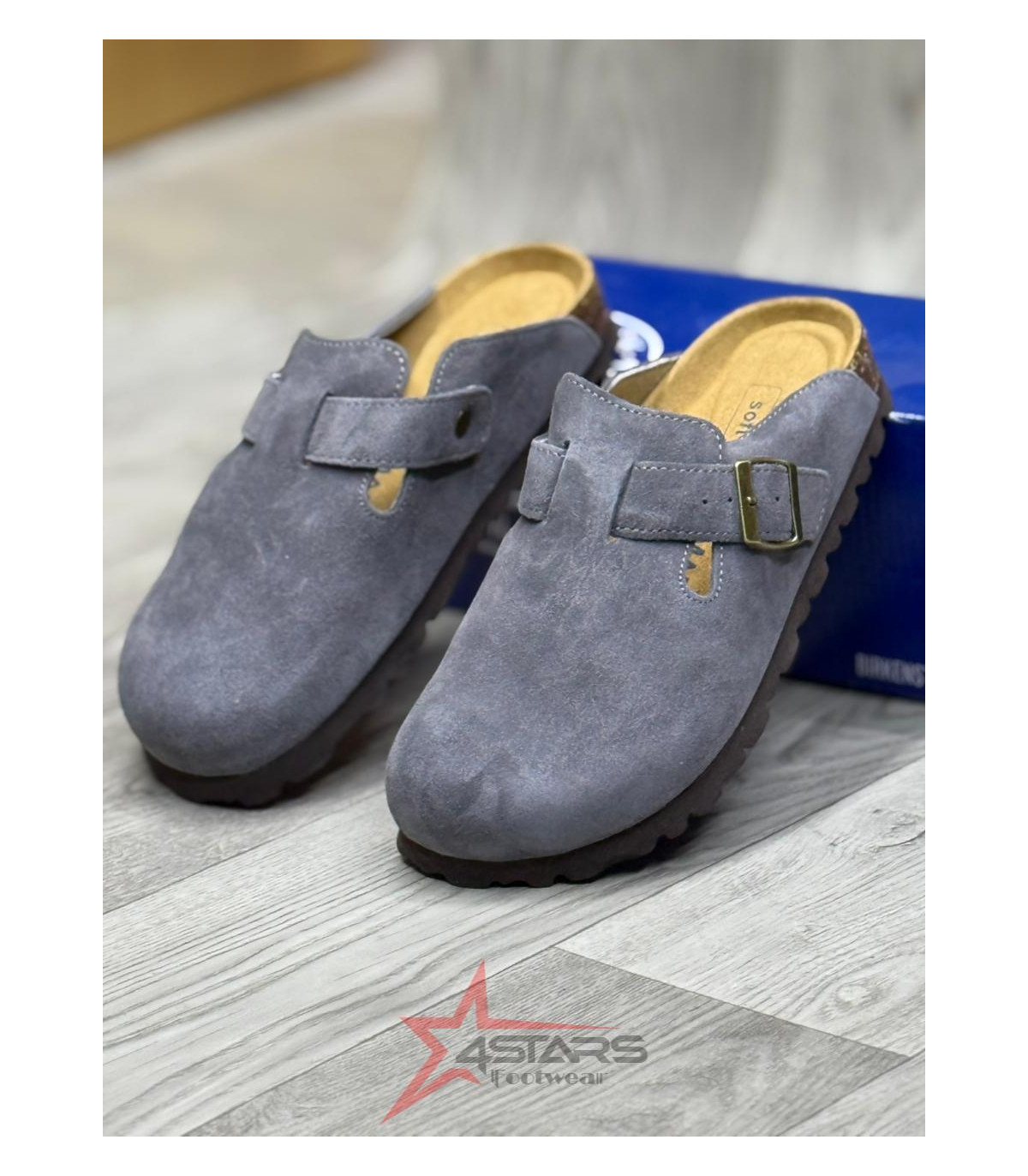 Generic Birkenstock Slip On Suede Clogs