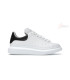 Alexander McQueen Leather Oversized Sneaker - White/Black