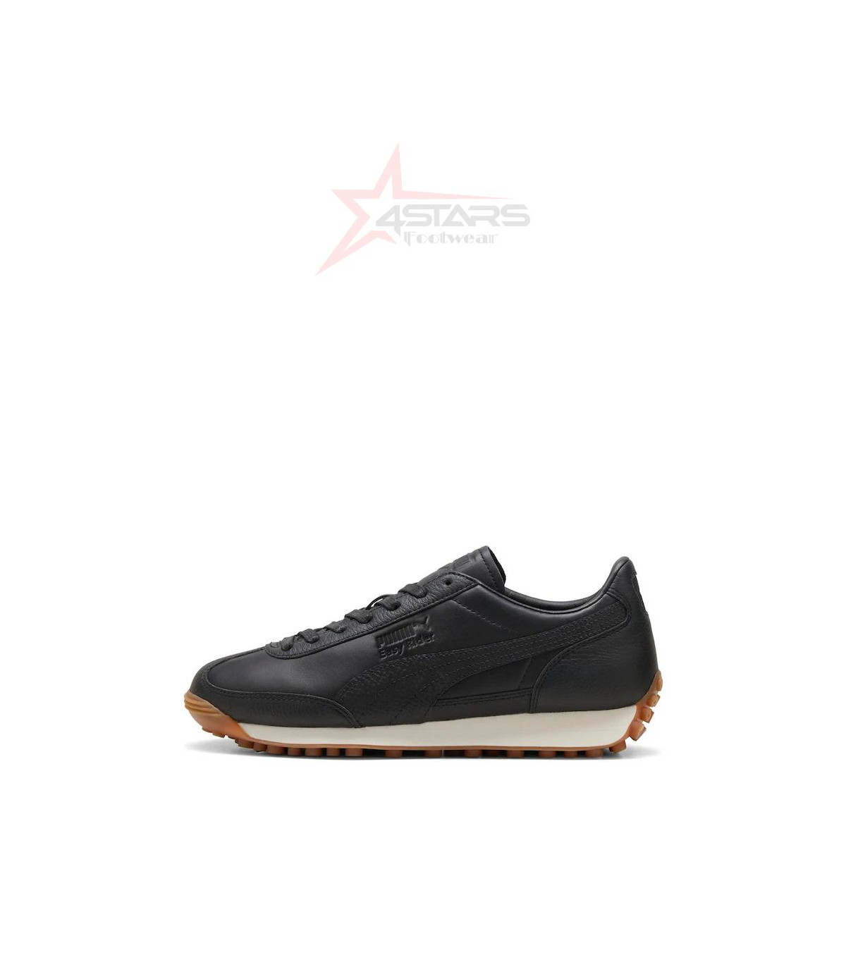 Puma Black Easy Rider Leather Trainers