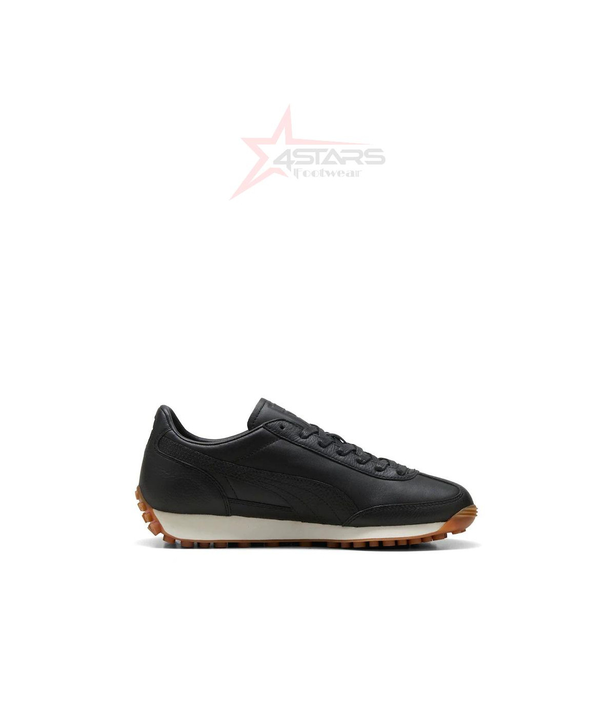 Puma Black Easy Rider Leather Trainers
