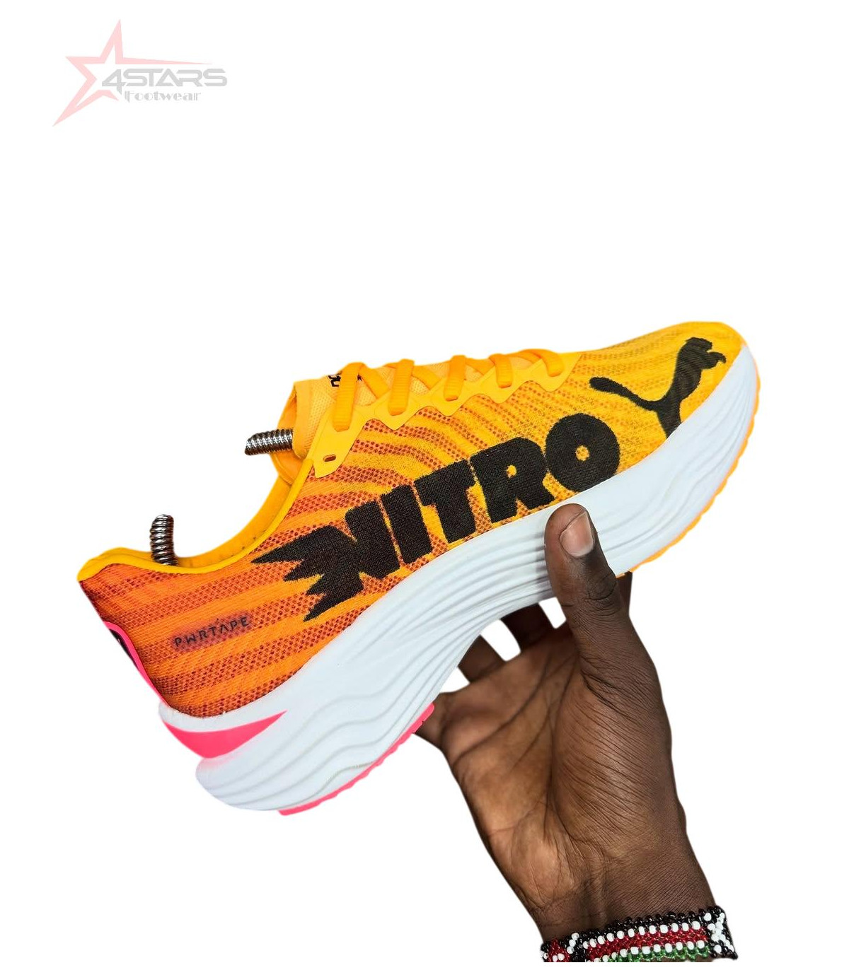 Puma Deviate Nitro Elite 3 Running Shoes - Sun Stream/Sunset Glow
