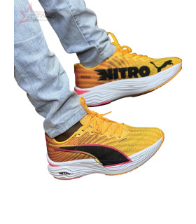 Puma Deviate Nitro Elite 3 Running Shoes - Sun Stream/Sunset Glow