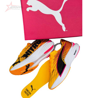 Puma Deviate Nitro Elite 3 Running Shoes - Sun Stream/Sunset Glow