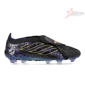 Adidas Predator Elite Fold-over Tongue Elite FG Kaká - Core Black/Purple/Gold Metallic LIMITED EDITION