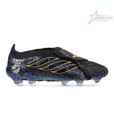 Adidas Predator Elite Fold-over Tongue Elite FG Kaká - Core Black/Purple/Gold Metallic LIMITED EDITION