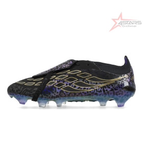 Adidas Predator Elite Fold-over Tongue Elite FG Kaká - Core Black/Purple/Gold Metallic LIMITED EDITION