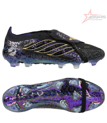Adidas Predator Elite Fold-over Tongue Elite FG Kaká - Core Black/Purple/Gold Metallic LIMITED EDITION