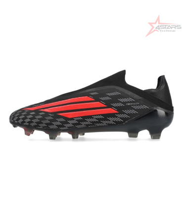 Adidas F50 Elite Laceless FG Immortal DNA - Core Black/Lucid Red