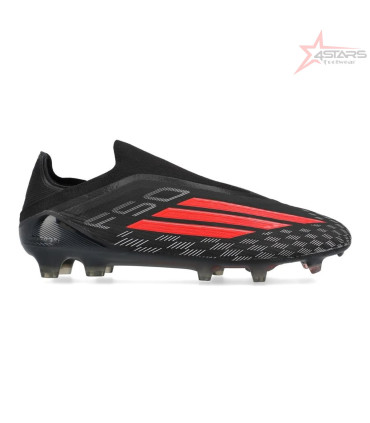 Adidas F50 Elite Laceless FG Immortal DNA - Core Black/Lucid Red