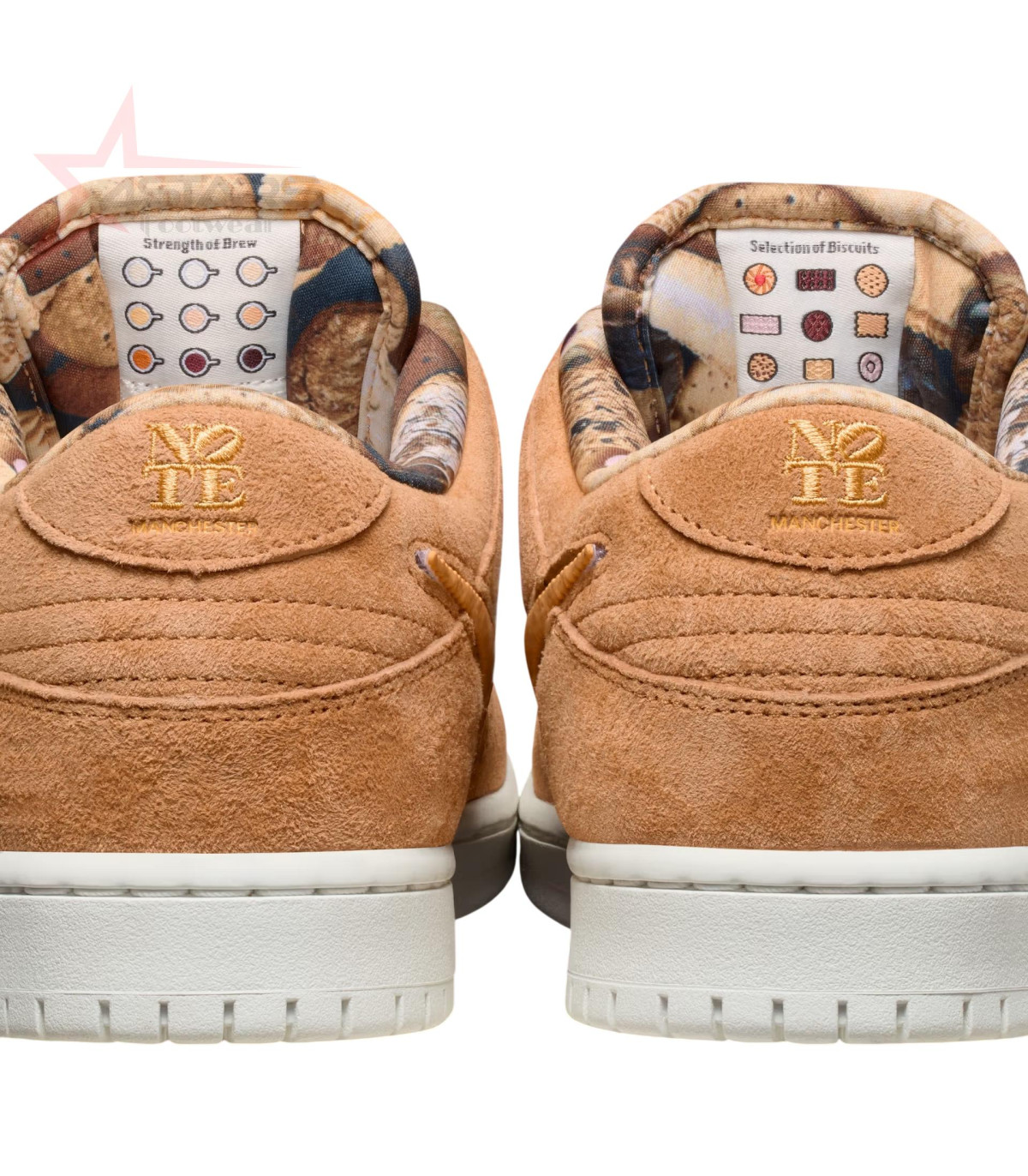 Nike x NOTE Manchester SB Dunk Low 'Brew & Biscuits'