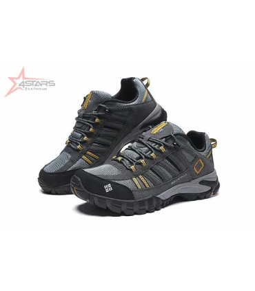 Columbia Men's Waterproof Hiking Sneakers - Grey