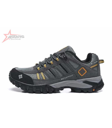 Columbia Men's Waterproof Hiking Sneakers - Grey